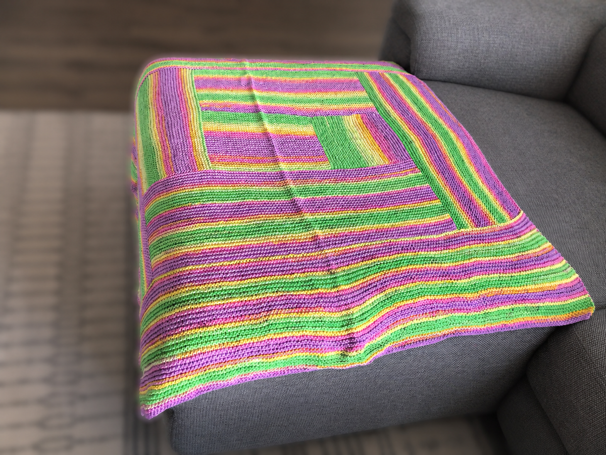 Fruit salad cotton blanket